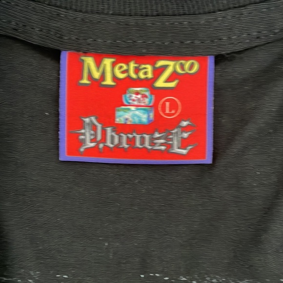 Metazoo Plus Collab Black Tee SzLG - Picture 6 of 6